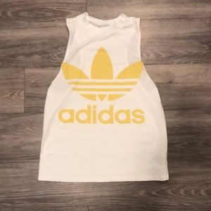 Cute Adidas retro tank top